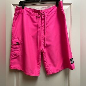 BODYGLOVE swim trunks pink board shorts